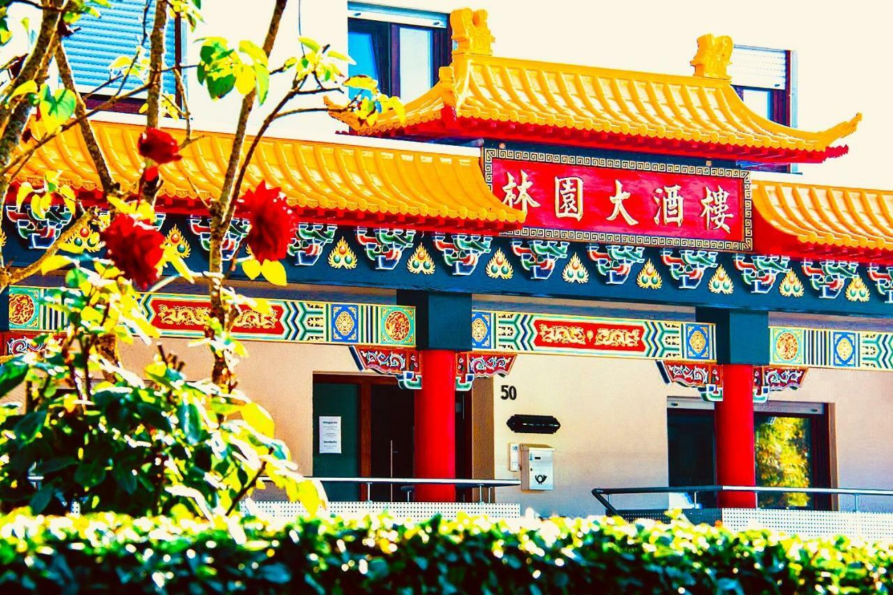 Gaststaette Lin Garden Hotel Untergruppenbach Bagian luar foto