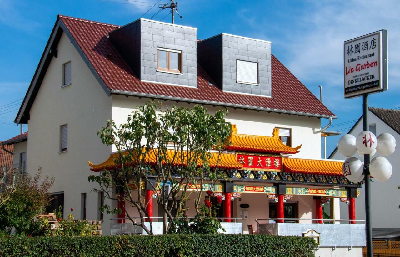 Gaststaette Lin Garden Hotel Untergruppenbach Bagian luar foto